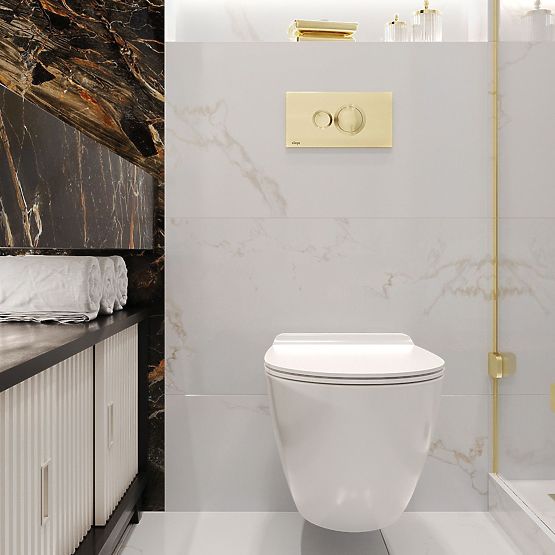 Rea Carter N2 Rimless Wall-Hung Toilet Bowl