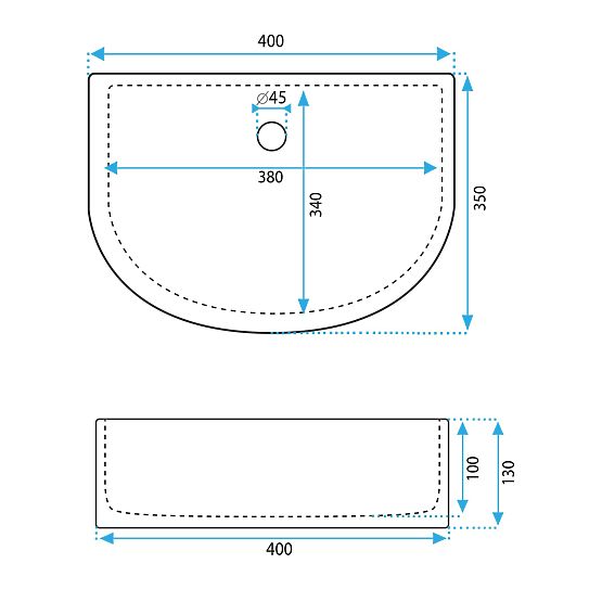 Rea CLARA Furniture Washbasin