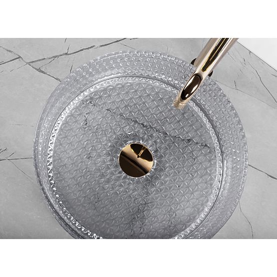 Rea Cristal Light Grey Furniture Washbasin