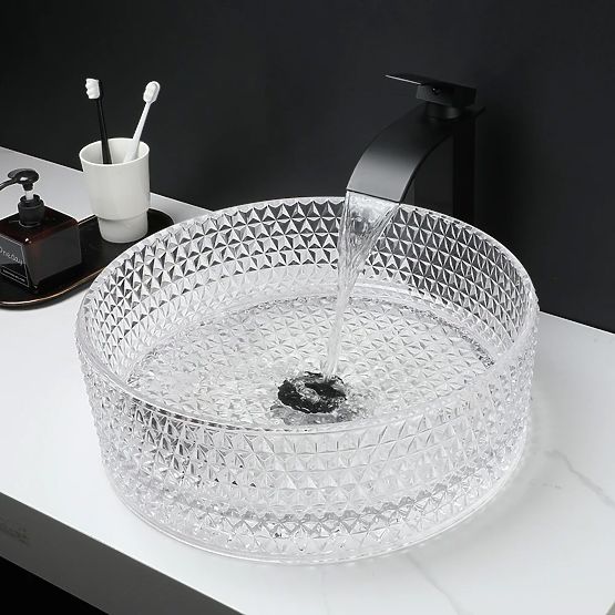 Rea Cristal Transparent 35 Furniture Washbasin