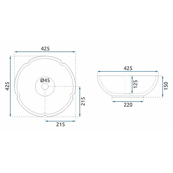 Rea Felicia Furniture Washbasin