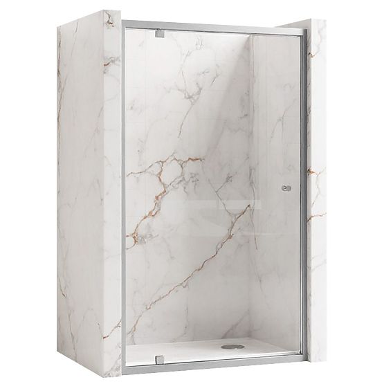 Rea Primo Swing 100 Chrome Shower Door