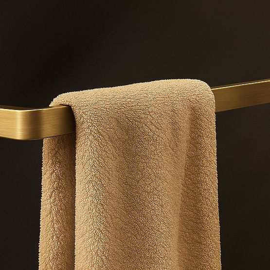 Rea Sky Brush Gold 120 Shower Screen