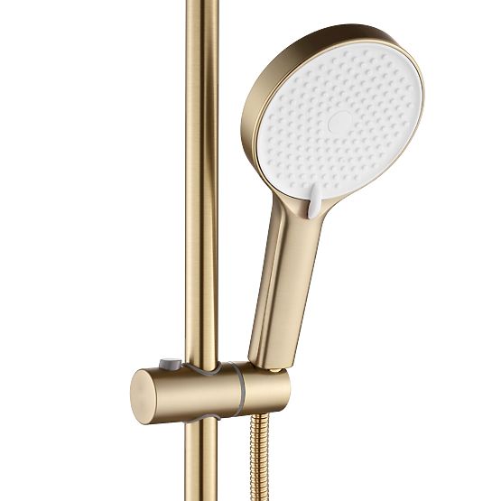 Rea Veneta Brushed Gold Shower Set