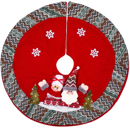 Red Tree Skirt YX22025 80 cm