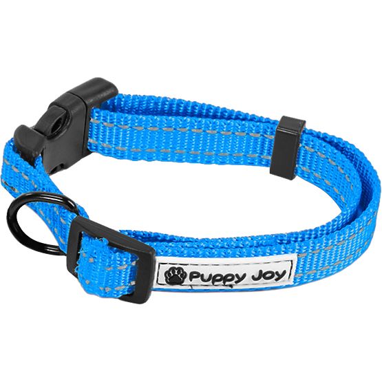 Reflective Leash and Collar for Dog PJ-037 Blue