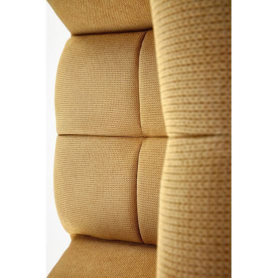 Relaxation armchair BYRON - mustard