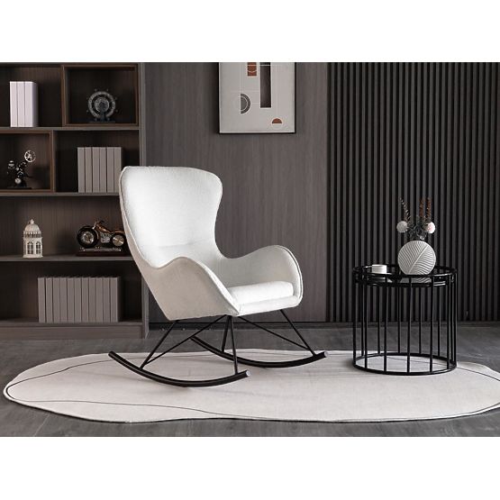 Rocking chair HARMONIE - white