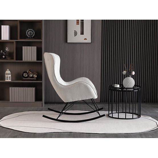 Rocking chair HARMONIE - white