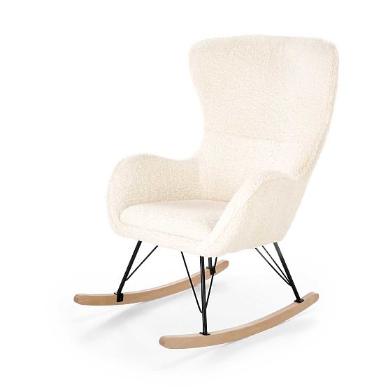 Rocking chair LIBERTO - cream
