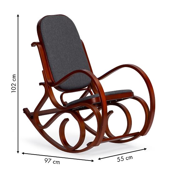 Rocking Chair on Runners ModernHome