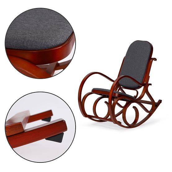 Rocking Chair on Runners ModernHome