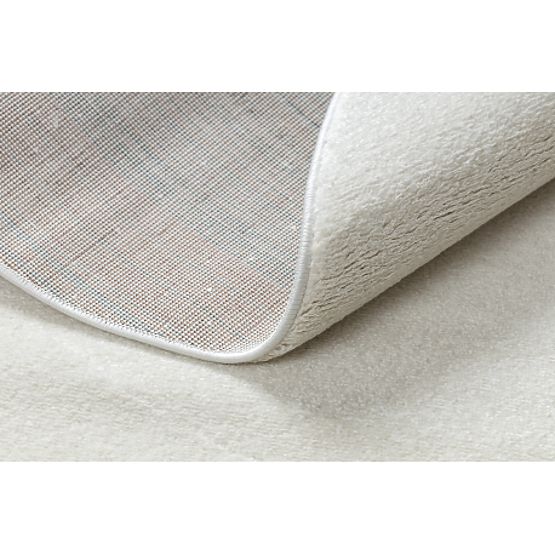 Round Carpet SOFTY Uniform, Monochrome, Cream