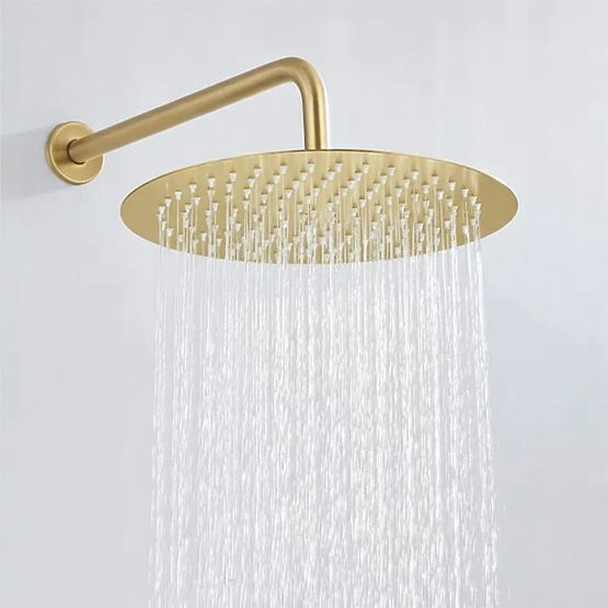 Round Shower Head Rea 25cm Gold