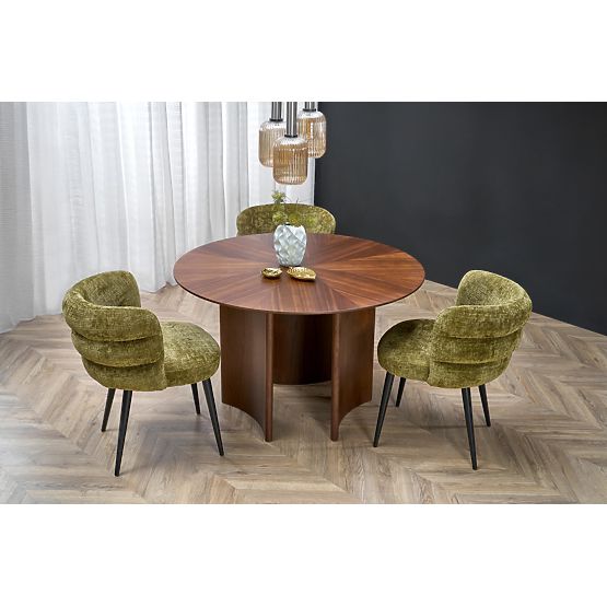 Round Table CALDO, Walnut (2p=1pc)