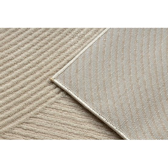 Rug BALANCE 0194 taupe - Geometric, structural, glamour