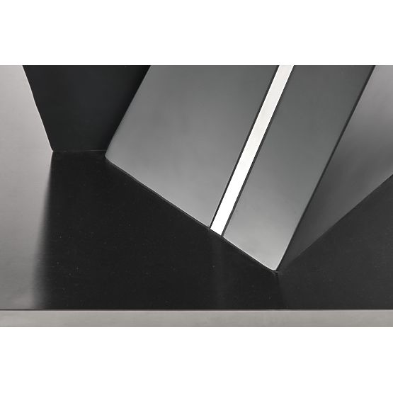 SALVADOR Extendable Table Top - Dark Ash, Legs - Dark Ash (3p=1pc)