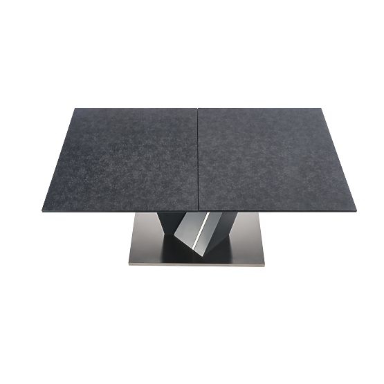 SALVADOR Extendable Table Top - Dark Ash, Legs - Dark Ash (3p=1pc)