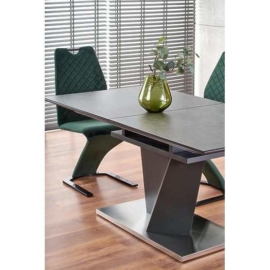 SALVADOR Extendable Table Top - Dark Ash, Legs - Dark Ash (3p=1pc)