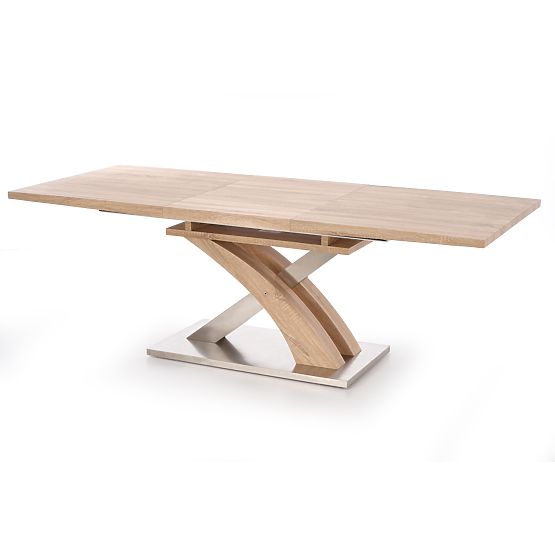 SANDOR extendable table oak sonoma (3p=1pc)