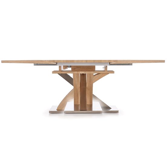SANDOR extendable table oak sonoma (3p=1pc)