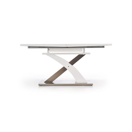 SANDOR extendable table white lacquered (3p=1pc)