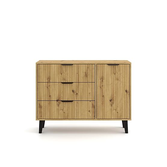 Scandi 1D3S SLIM Artisan Oak Sideboard