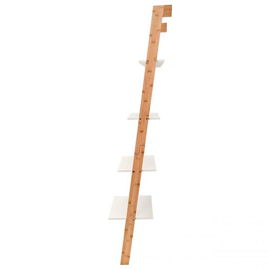 Scandi Bamboo ladder shelf