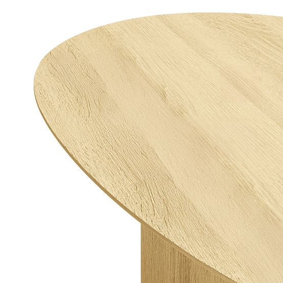 Segretto Coffee Table, Oval, Natural Oak