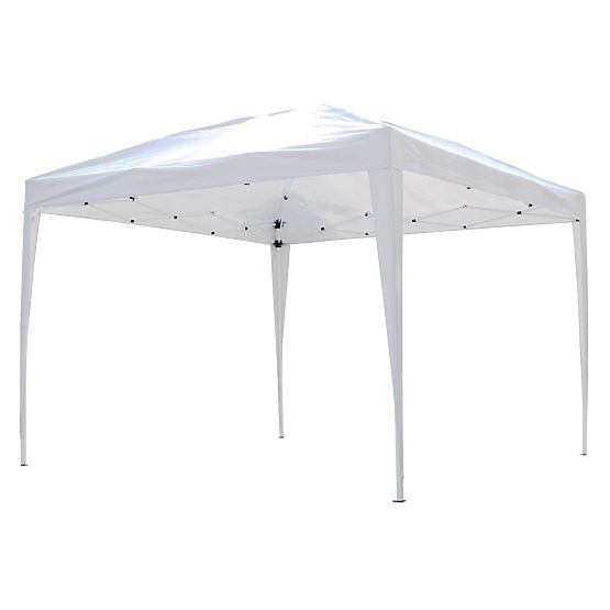 Self-Expanding Garden Pavilion Commercial Automatic White Canopy 3x3m