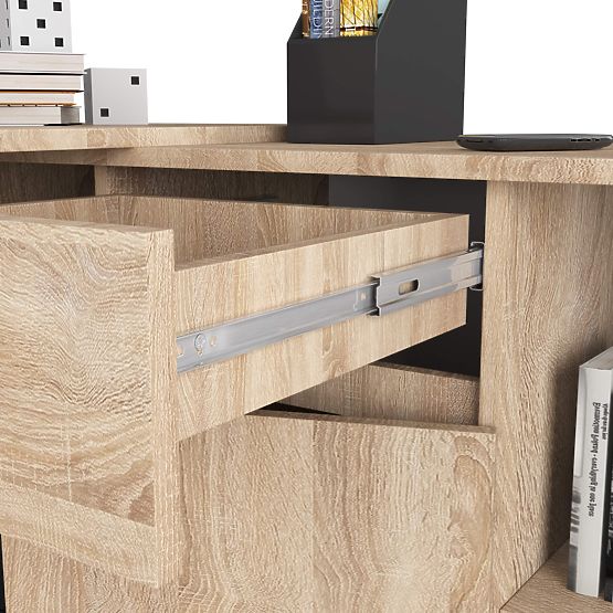 SET CLP B-17 CHEST OF DRAWERS + DESK PK SONOMA