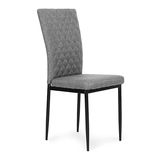 Set of 4 Dining and Living Room Chairs Gray