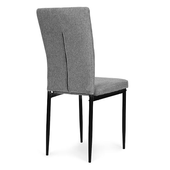 Set of 4 Dining and Living Room Chairs Gray