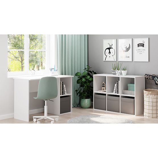 Shelf Kob Lonii 2x3 White