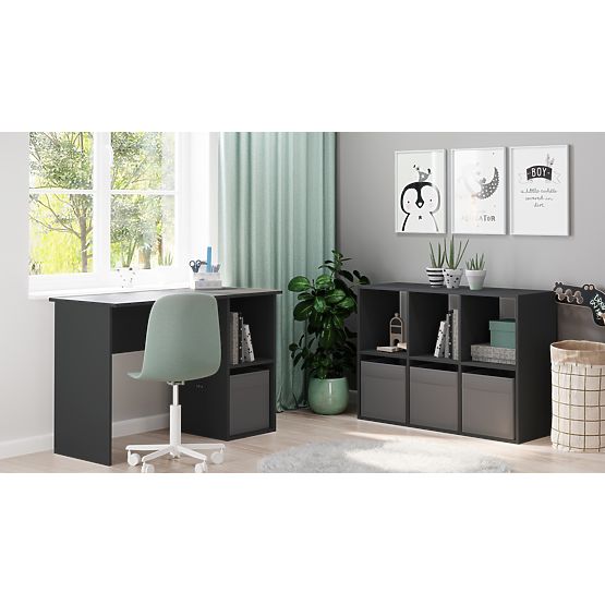 Shelf Loni 2x3 Gray 1 pc