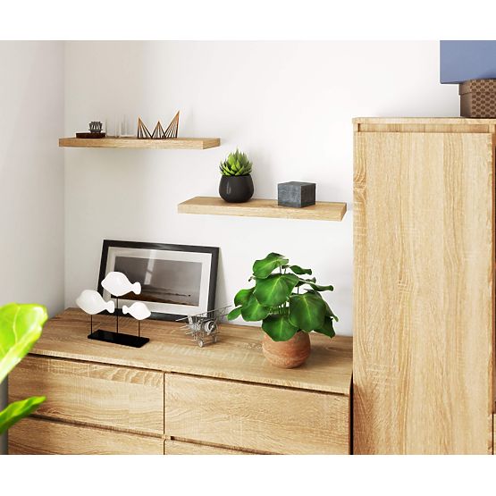 SHELF PS-3 60 cm OAK SONOMA