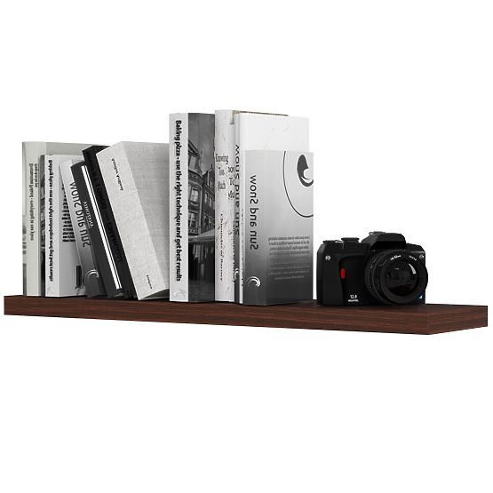 SHELF PS-4 80cm WENGE