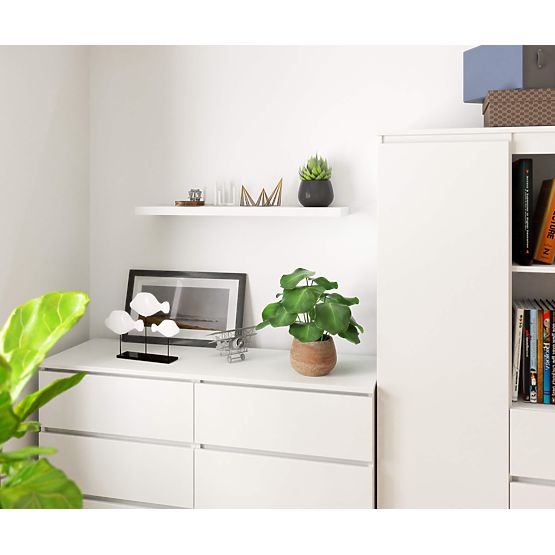 SHELF PS-4 80cm WHITE