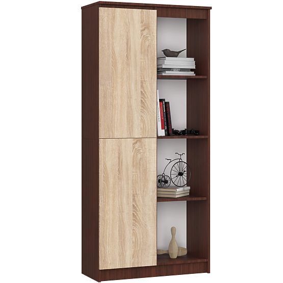 SHELF R80 1D 4P CLP WENGE / SONOMA