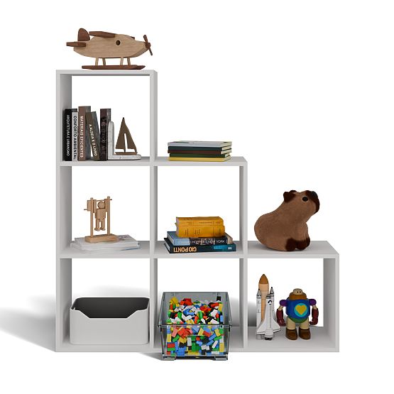 Shelf STEP 3X3 RS-30 WHITE