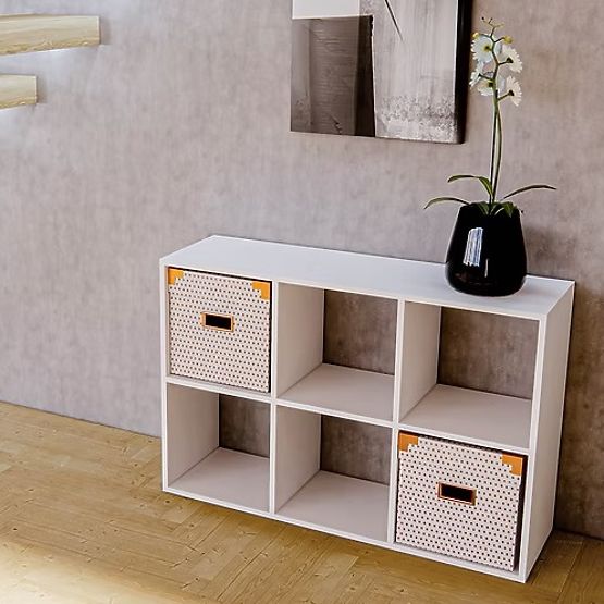 Shelf Unit 2x3 - White