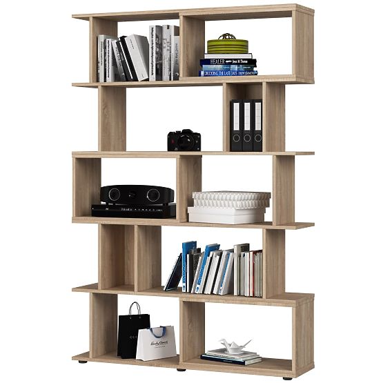 Shelf Unit with Shelves FIX - Sonoma Oak