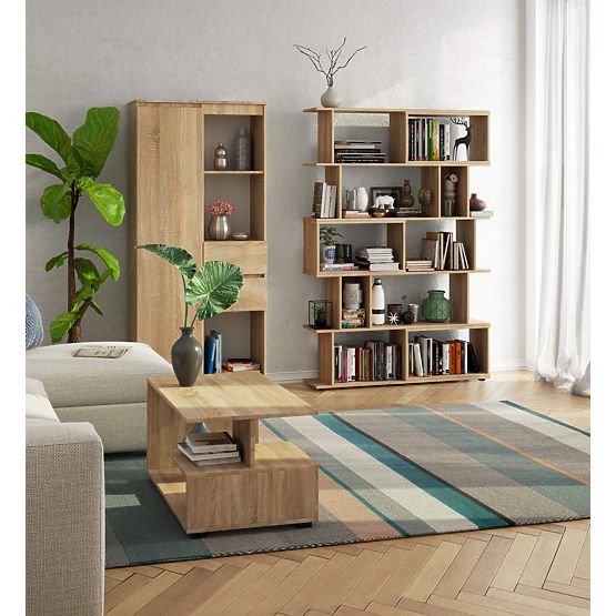 Shelf Unit with Shelves FIX - Sonoma Oak