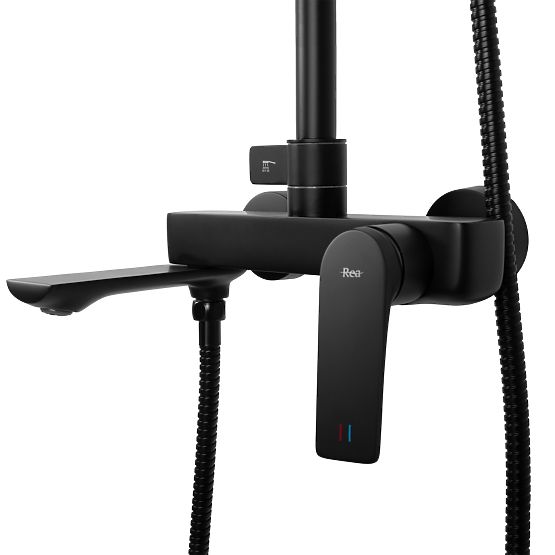Shower Set REA AVALON BLACK