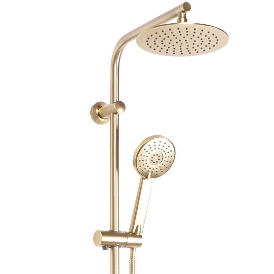 Shower Set with Thermostat REA Bliss Brushed Gold