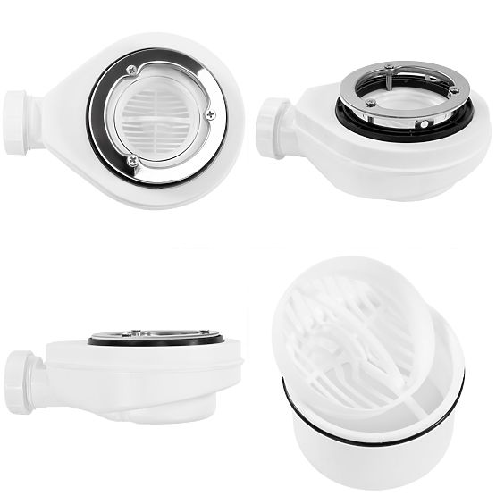 Shower Tray Bazalt Grey 90x90