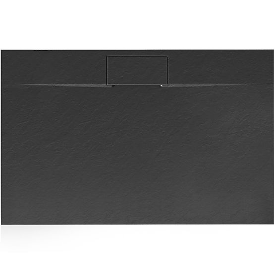 Shower Tray Bazalt Long Black 90x120