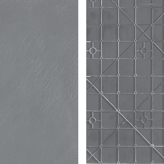 Shower Tray Magnum Grey 90x90