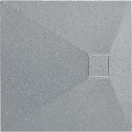 Shower Tray Magnum Grey 90x90