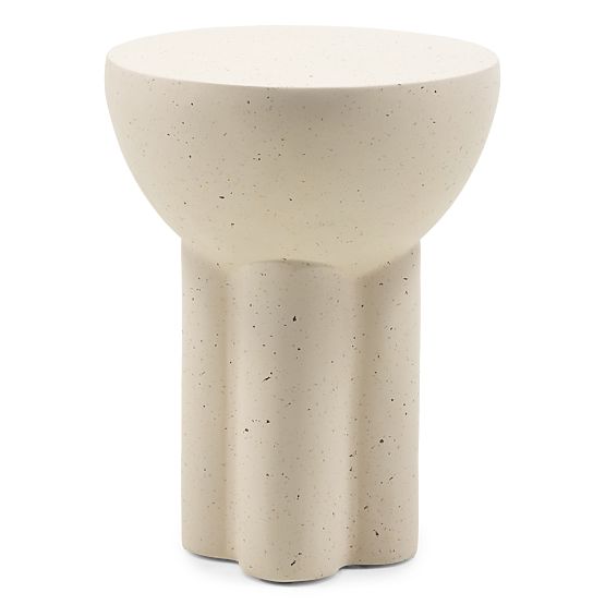 Side Table Poppy, Concrete, Granite Effect